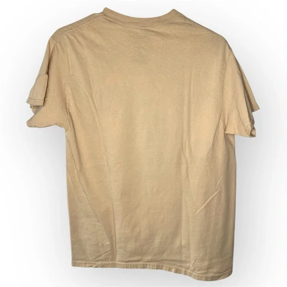 Budweiser Cream T-Shirt with Red Logo and Horse Design - Picture 5 of 6